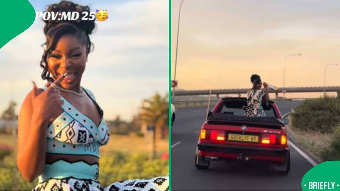 A matric dance outfit blended cultural heritage and modern fashion in South Africa A matric dance outfit blended cultural heritage and modern fashion in South Africa