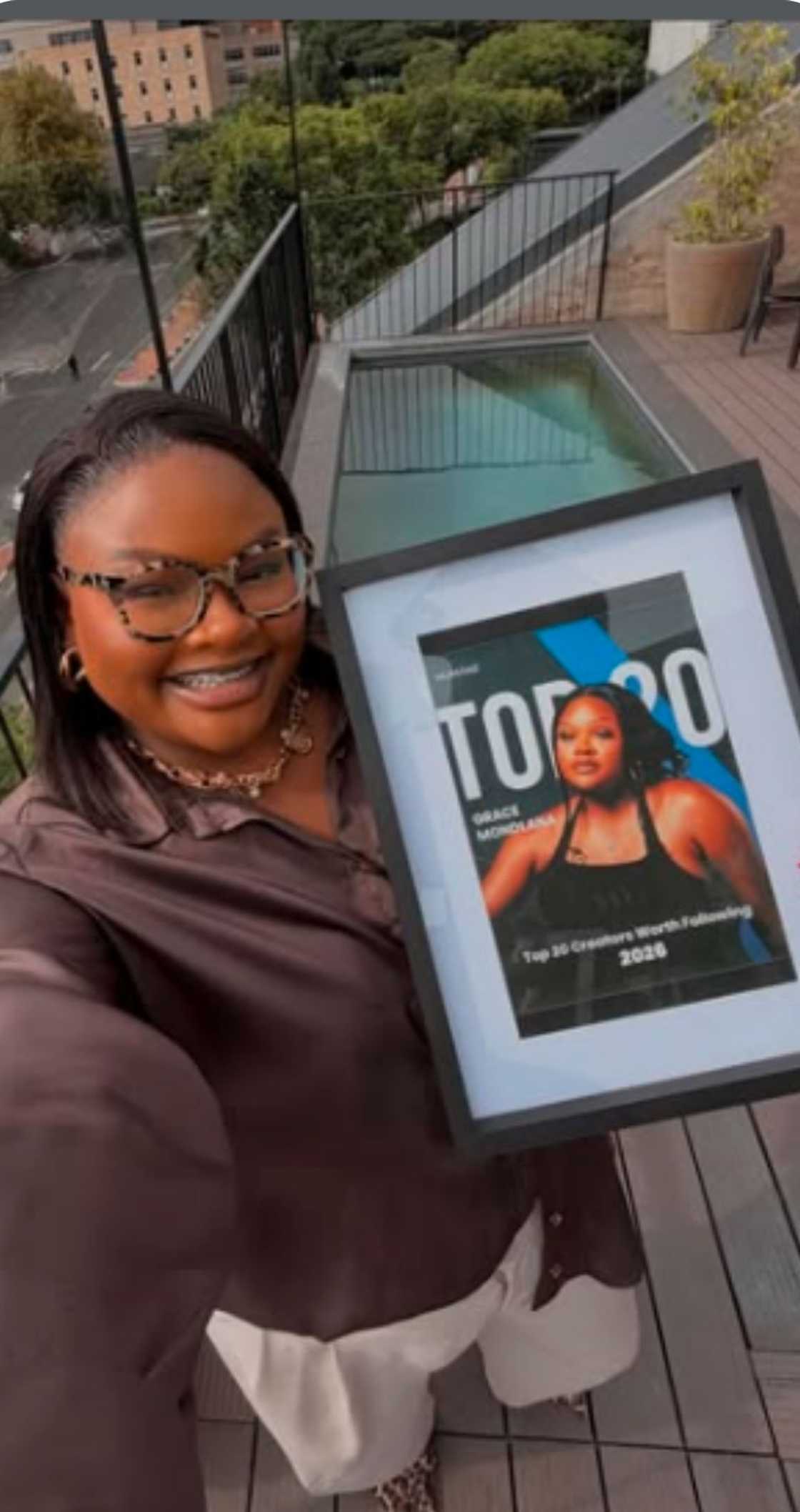 Grace Mondlana shared she survived on NSFAS