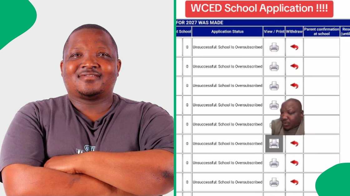 He noted that he was advised to apply to 10 different schools, which all rejected him