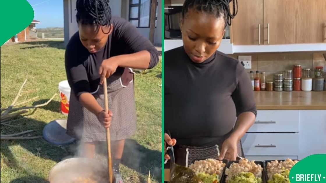 The content creator shared a touching clip where she dished up hearty meals for those displaced by the recent floods in her community The content creator shared a touching clip where she dished up hearty meals for those displaced by the recent floods in her community
