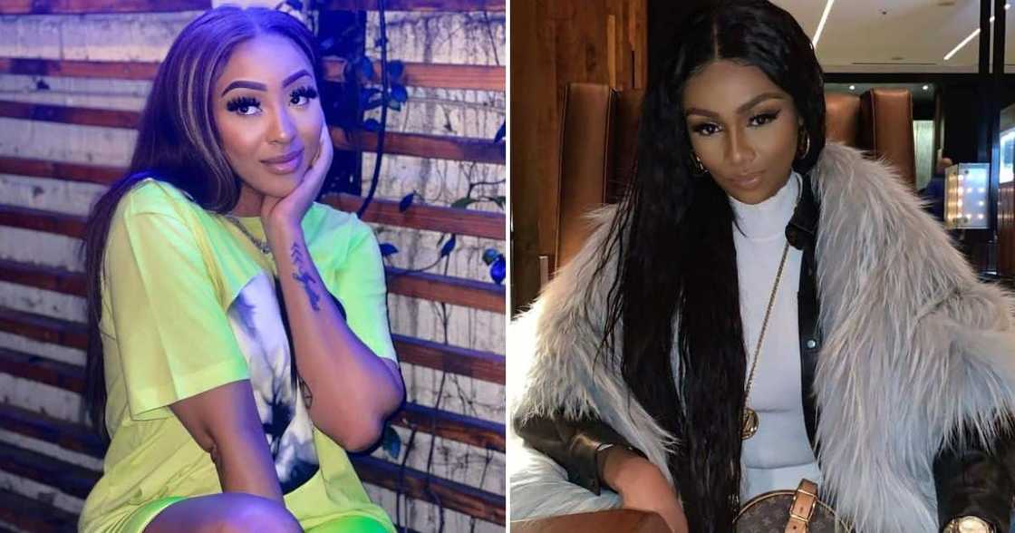 Bonang Matheba and Nadia Nakai's old video made Mzansi laugh. Bonang Matheba and Nadia Nakai's old video made Mzansi laugh.
