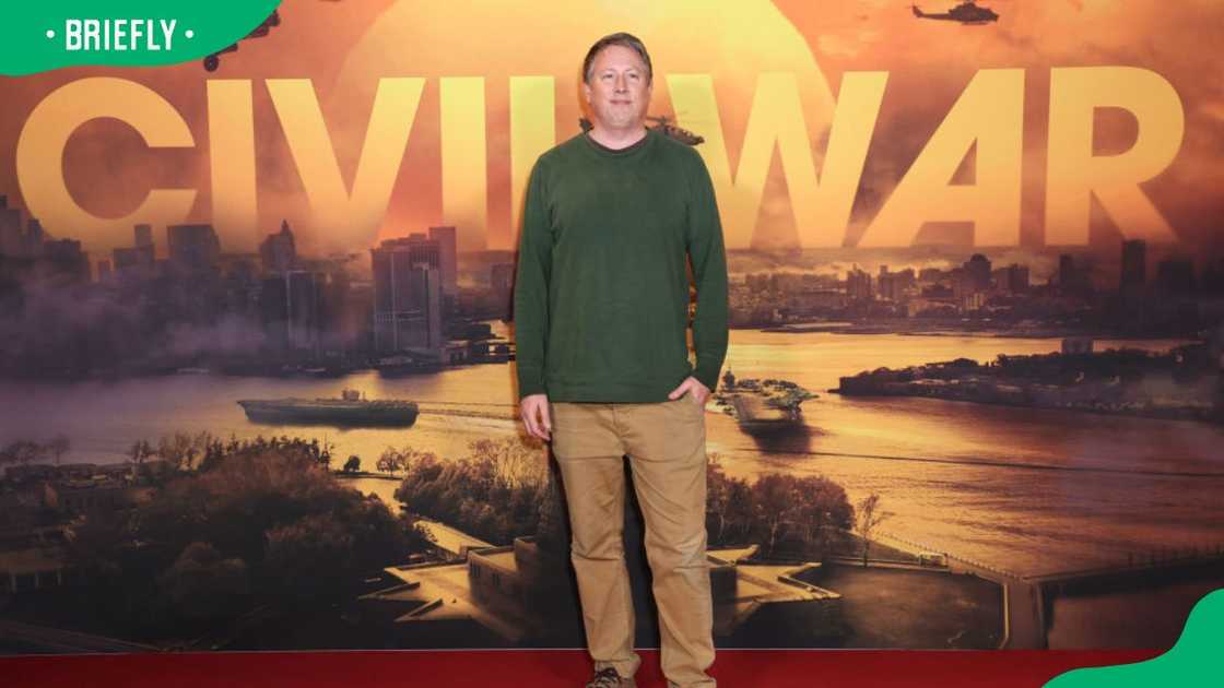 Joe Cornish during the 2024 special screening of Civil War at The Cinema In The Power Station Joe Cornish during the 2024 special screening of Civil War at The Cinema In The Power Station