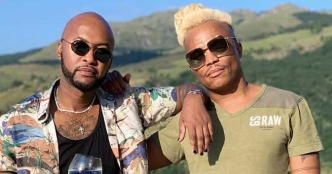 Somizi Mhlongo and Vusi Nova celebrate their 16th friendship anniversary Somizi Mhlongo and Vusi Nova celebrate their 16th friendship anniversary