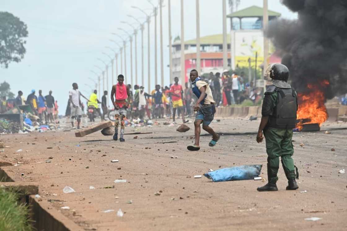 Deadly protests erupted in the Guinean capital Conakry on July 28