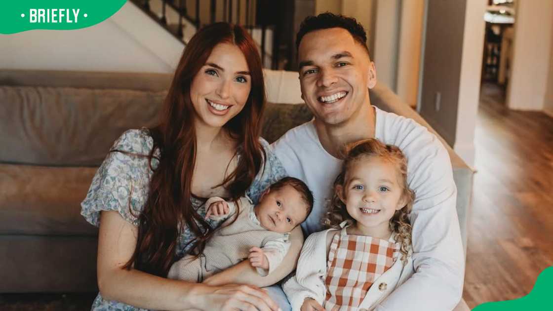 Desmond Ridder and his family