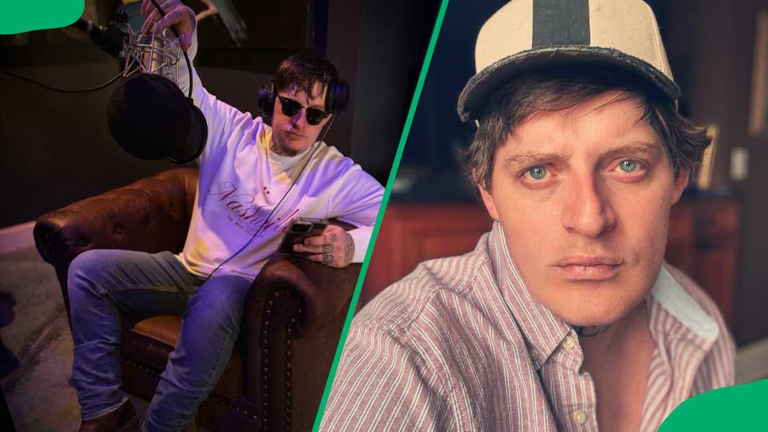 Ryan Upchurch in sunglasses, and he poses in an unbuttoned shirt Ryan Upchurch in sunglasses, and he poses in an unbuttoned shirt