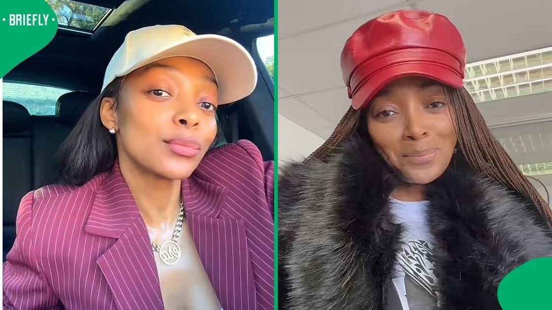 A woman showcased her home's tropical-themed renovation in a TikTok video. A woman showcased her home's tropical-themed renovation in a TikTok video.