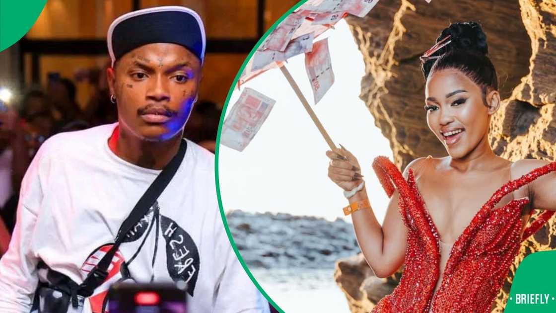 Fans said Shebeshxt wants to hook up with Zee Nxumalo
