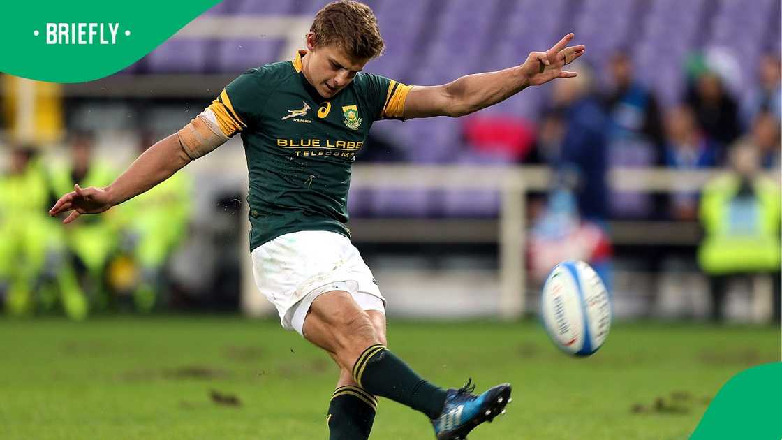Pat Lambie was a key player for the Springboks and the Sharks. Pat Lambie was a key player for the Springboks and the Sharks.