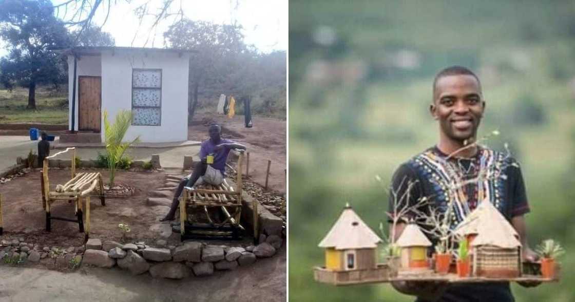 Unashamed man proudly shows off 1-bedroom home, gives SA the feels Unashamed man proudly shows off 1-bedroom home, gives SA the feels