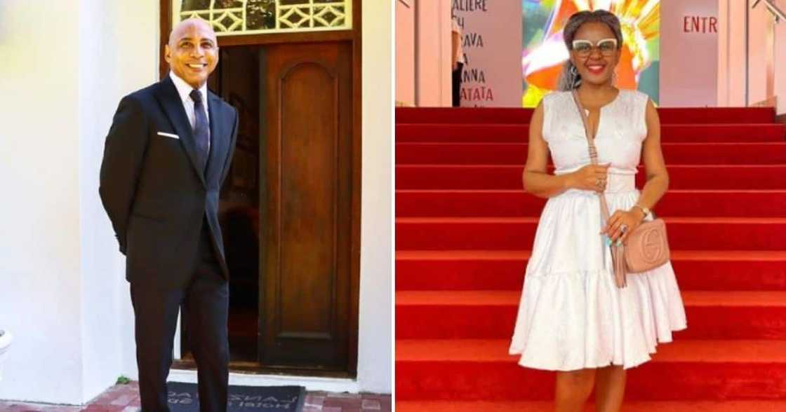 Basetsana and Romeo Kumalo Basetsana and Romeo Kumalo