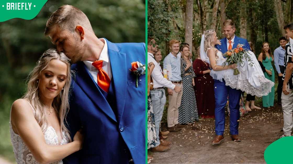 Eric Filmalter on his wedding day. Eric Filmalter on his wedding day.