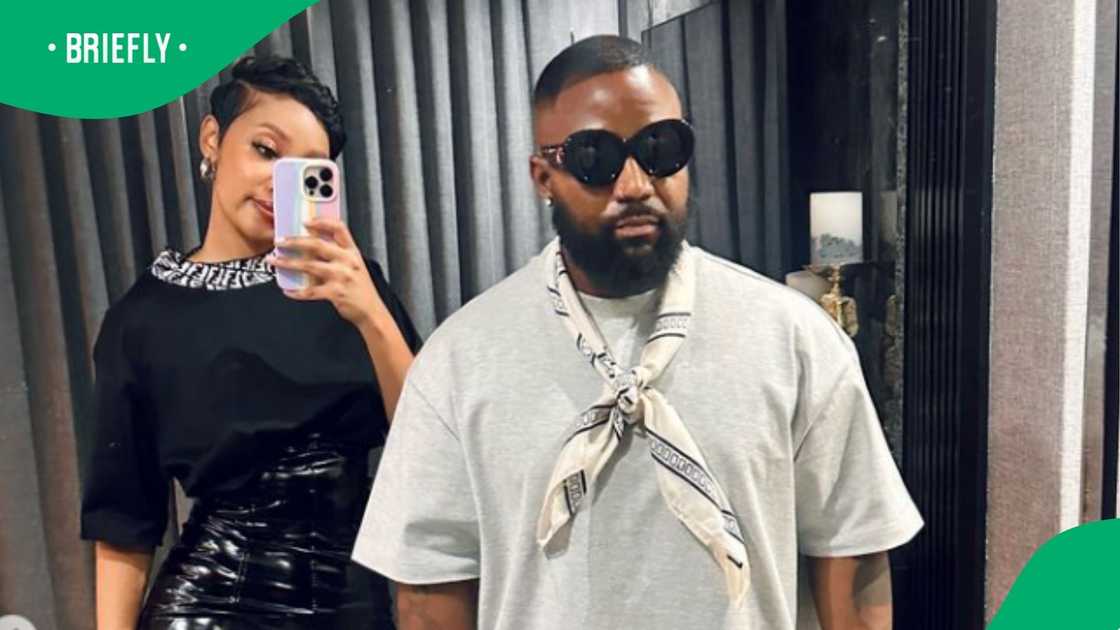 Cassper Nyovest and Pulane stun in new photos.