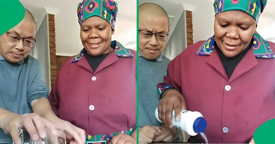 A domestic worker and her boss participated in a TikTok challenge