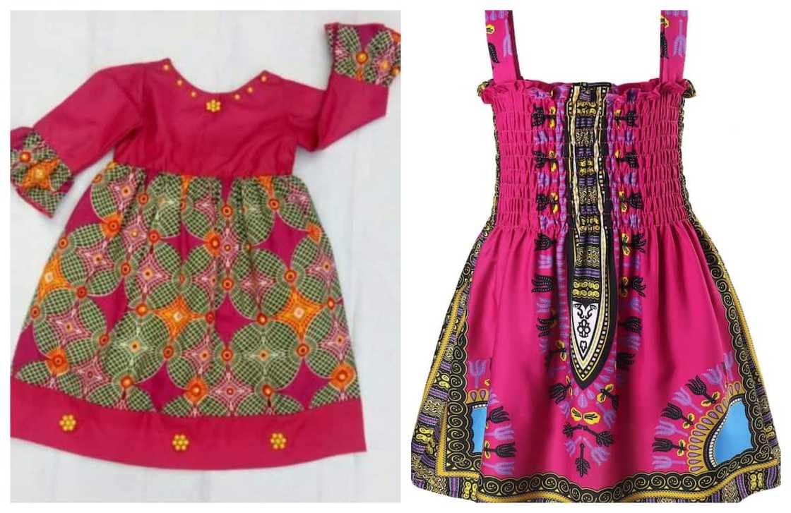 Ankara style for baby girl Ankara style for baby girl
