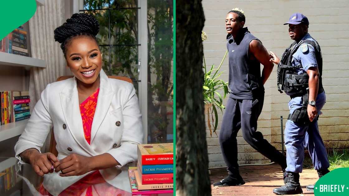 Jackie Phamotse weighed in on the Bellarmine Mugabe case Jackie Phamotse weighed in on the Bellarmine Mugabe case