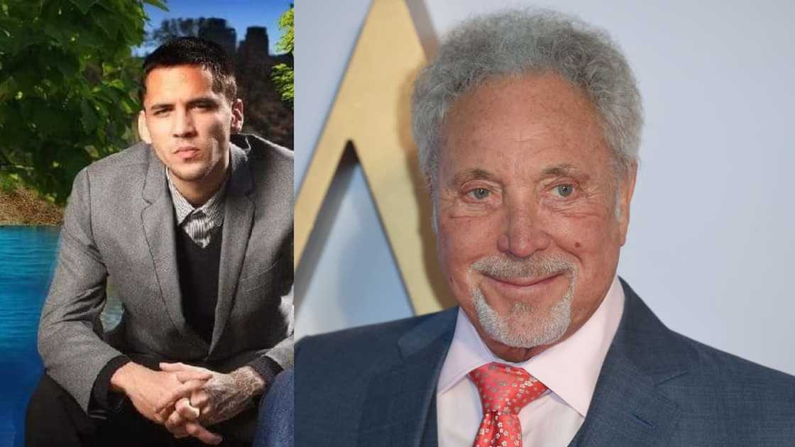Tom Jones and Jonathan Berkery Tom Jones and Jonathan Berkery