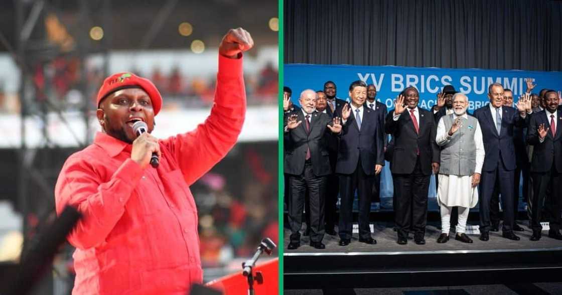 EFF reflected on the outcomes of the BRICS Summit EFF reflected on the outcomes of the BRICS Summit