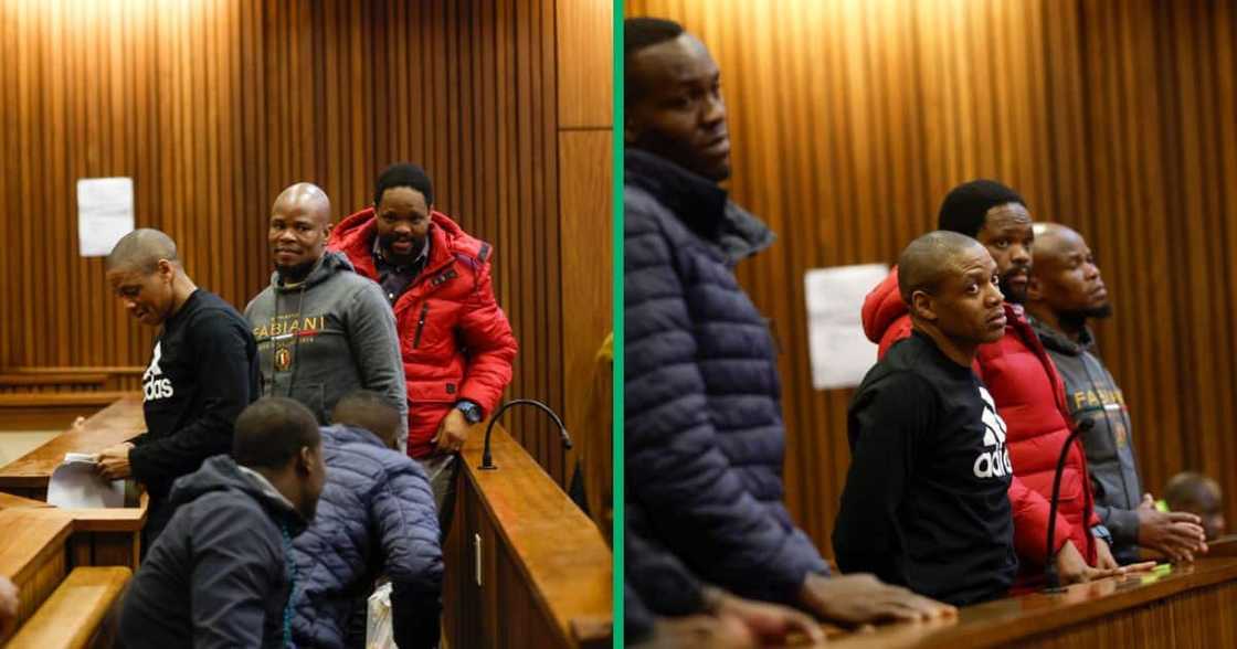 Two of the men accused of killing Senzo Meyiwa spoke on the day of his murder Two of the men accused of killing Senzo Meyiwa spoke on the day of his murder