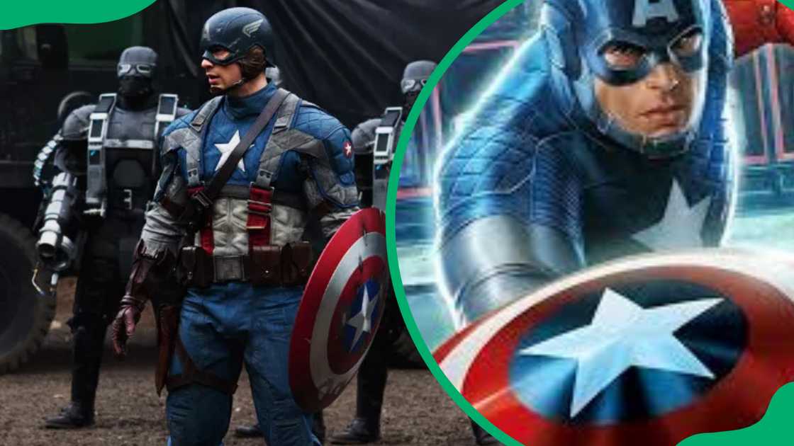 Captain America from Marvel Comics Captain America from Marvel Comics