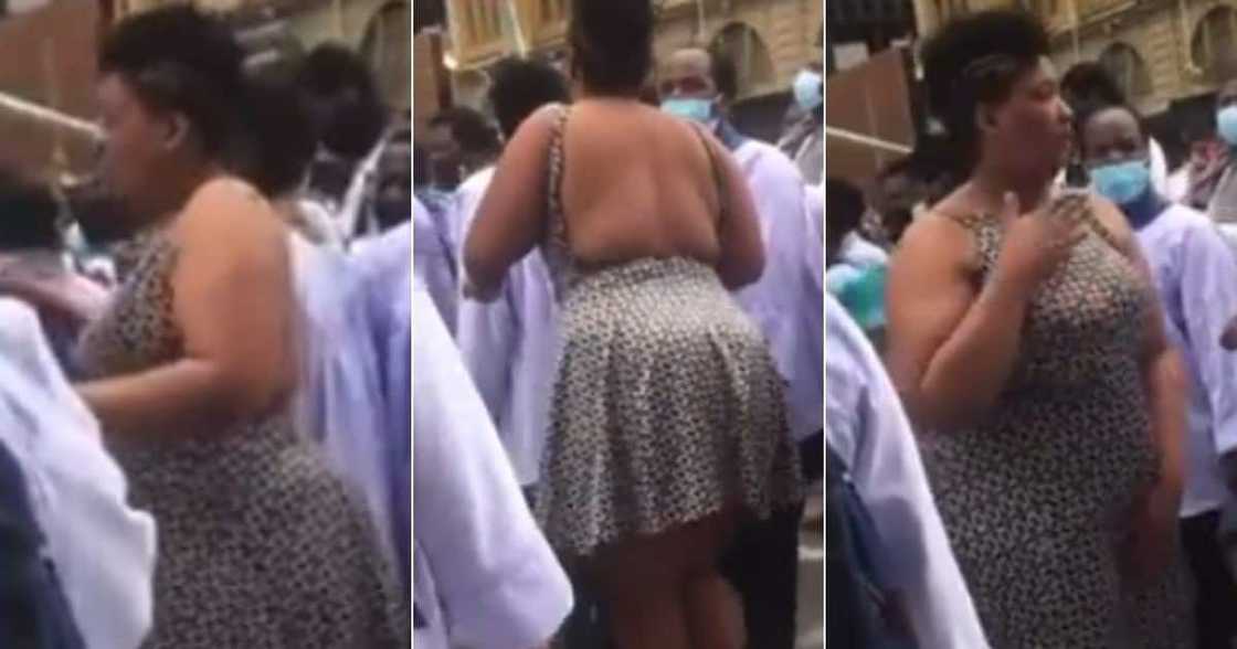 Woman Filmed Dancing With Men Only in a Religious Event Attracts SA Woman Filmed Dancing With Men Only in a Religious Event Attracts SA