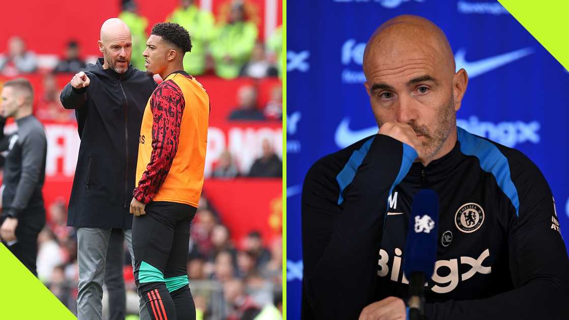 Jadon Sancho fell out with just dismissed Manchester United boss Erik ten Hag and is now on loan at Chelsea