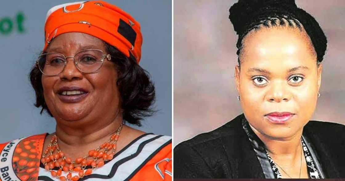 Former Malawian president Joyce Banda and Dr Phophi Ramathuba Former Malawian president Joyce Banda and Dr Phophi Ramathuba