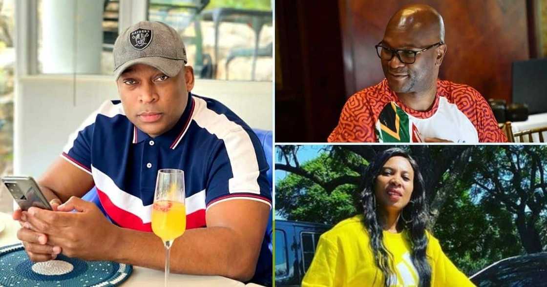 Robert Marawa, praised, Penny Lebyane, defended Nathi Mthethwa, R22m flag project