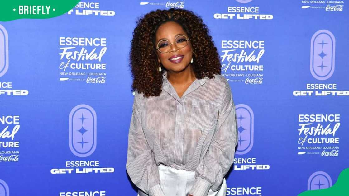Thando Dlomo and Oprah Thando Dlomo and Oprah