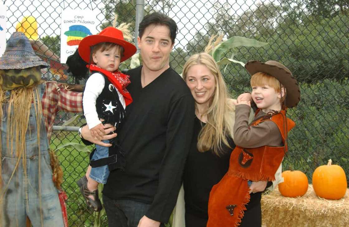 Brendan Fraser sons oscars 2023 Brendan Fraser sons oscars 2023