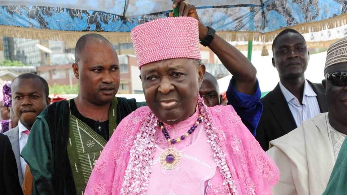 The late Oba Okunade Sijuwade Olubuse ll The late Oba Okunade Sijuwade Olubuse ll