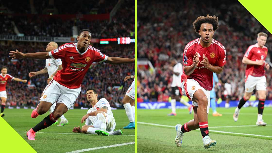 Joshua Zirkzee and Anthony Martial had dream debuts at Manchester United.