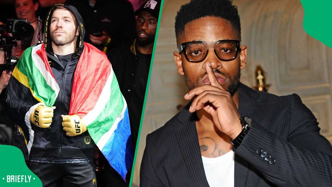 Fans defend Dricus du Plessis as Prince Kaybee calls him out