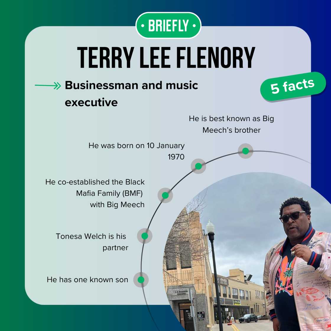 Top-5 facts about Terry Flenory