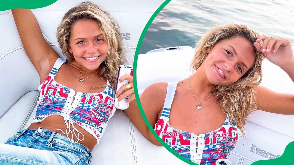 Sadie Crowell on Fourth of July Sadie Crowell on Fourth of July