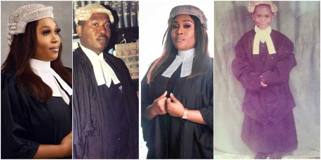 Oyindamola Akintola-Jimoh has now become her father’s learned colleague