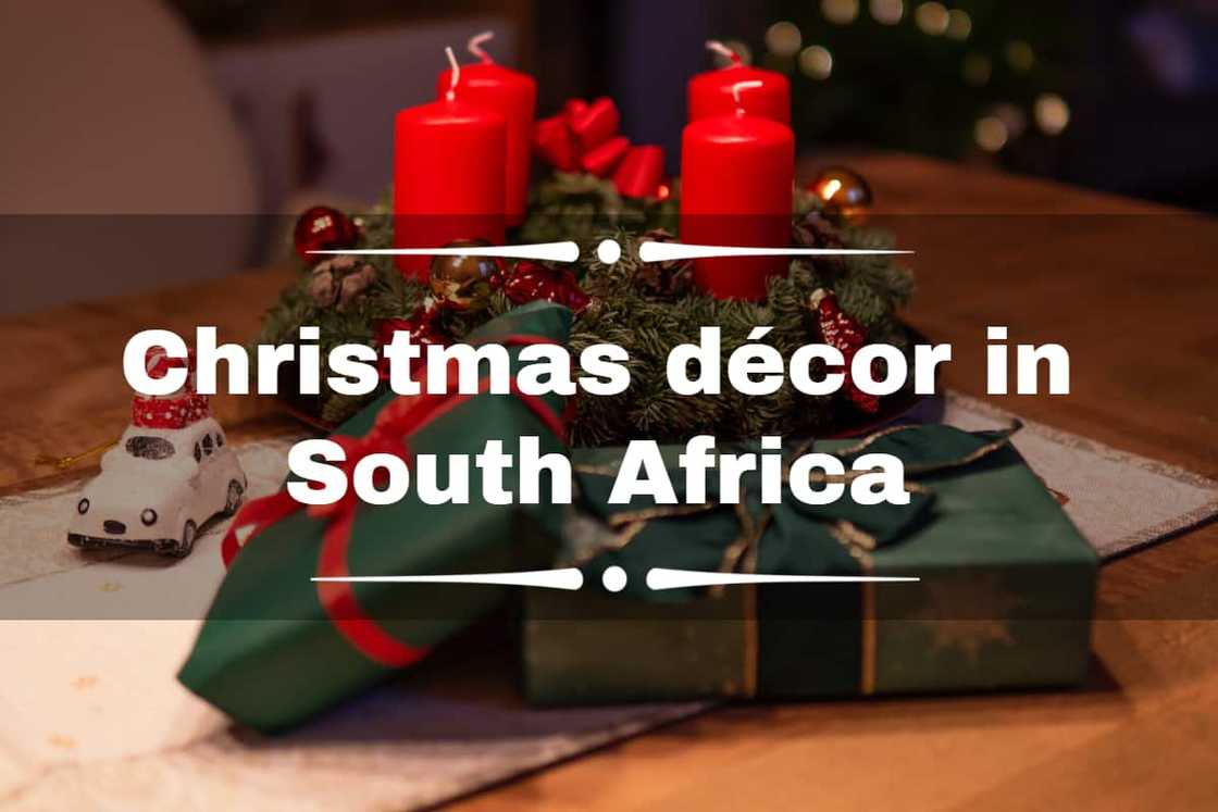 Christmas décor in South Africa Christmas décor in South Africa