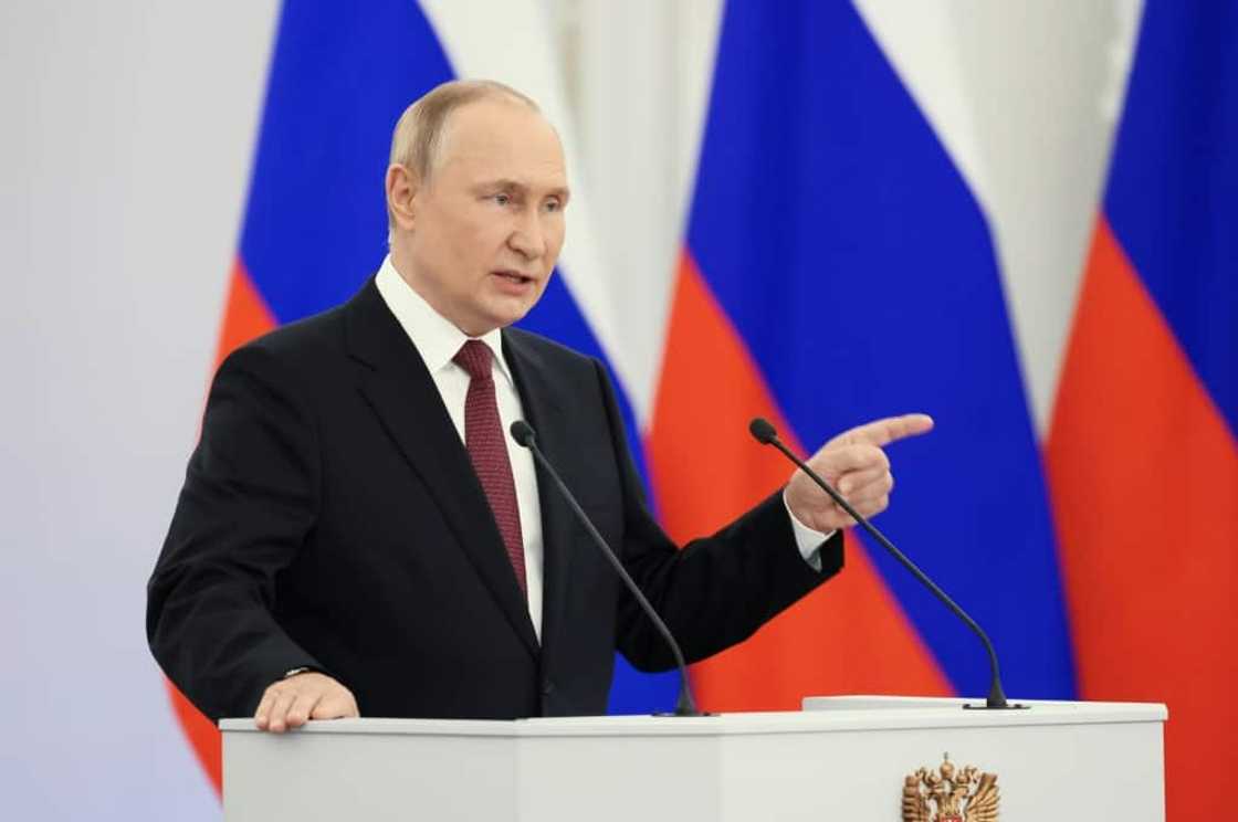 President Putin formally annexed four regions of Ukraine President Putin formally annexed four regions of Ukraine