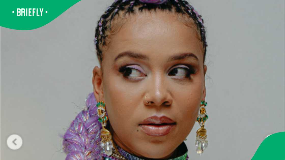 Netizens reacted to a glimpse of Sho Madjozi's son Netizens reacted to a glimpse of Sho Madjozi's son