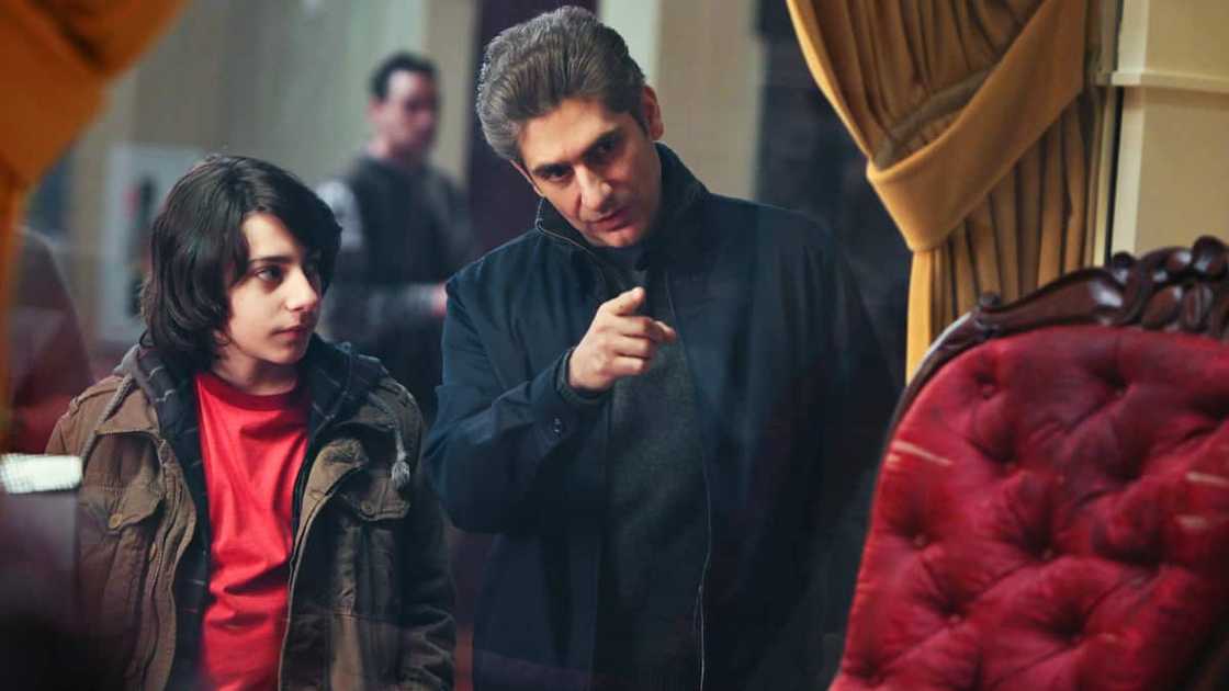 Vadim and his father Michael on the set of Detroit 1-8-7 (2010). Vadim and his father Michael on the set of Detroit 1-8-7 (2010).