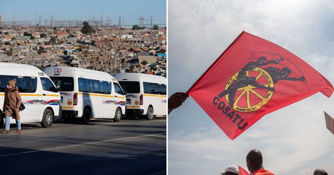 Cosatu, Santaco, distance themselves, national shutdown, fuel prices Cosatu, Santaco, distance themselves, national shutdown, fuel prices