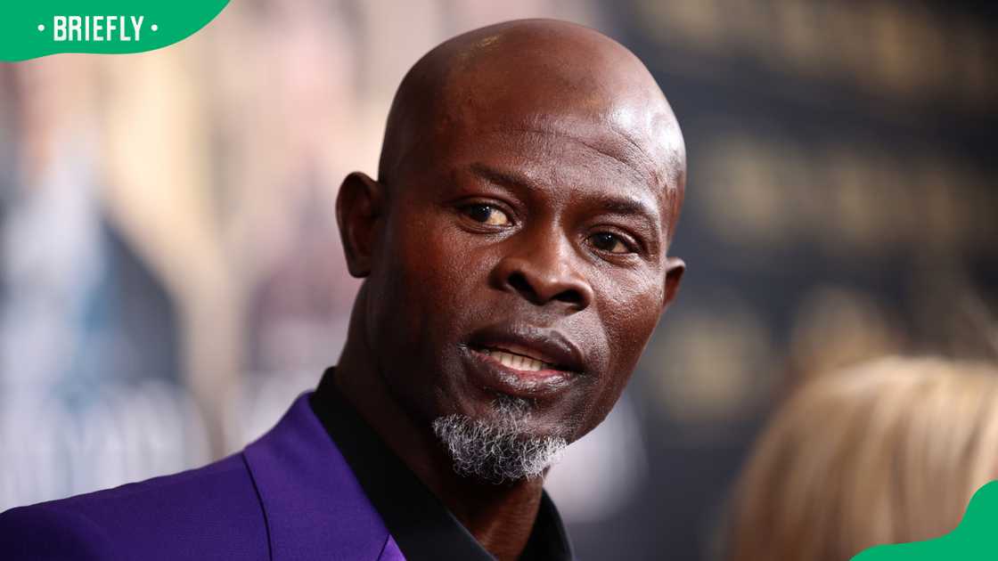 Djimon Hounsou in New York Djimon Hounsou in New York