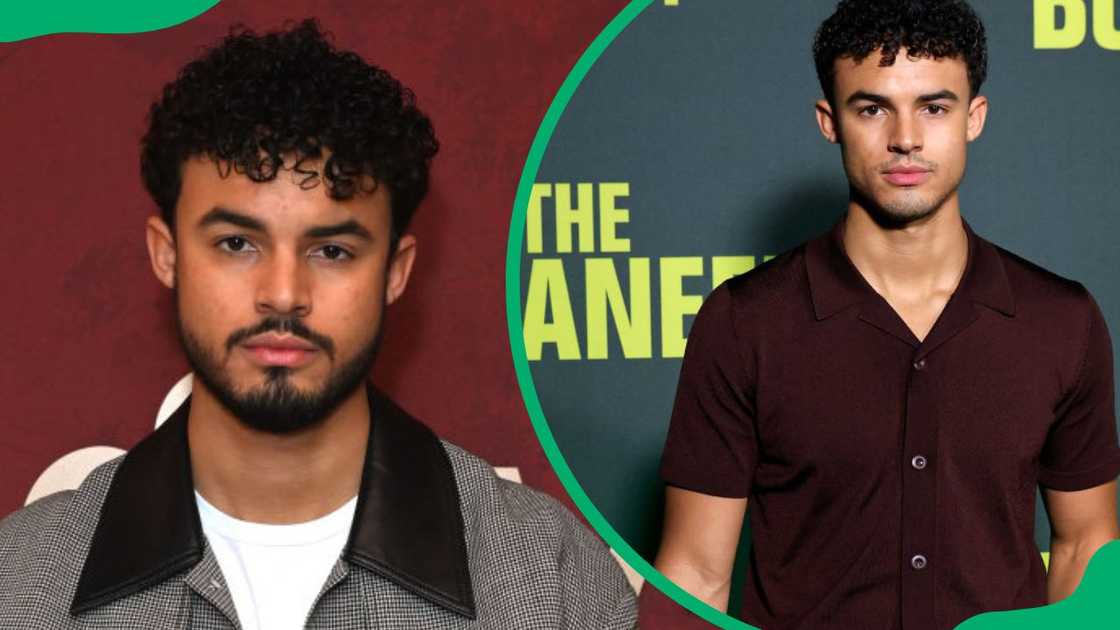 Matthew Broome during a 2025 BAFTA brunch (L). The actor at the Park Lane Hotel in 2023 (R) Matthew Broome during a 2025 BAFTA brunch (L). The actor at the Park Lane Hotel in 2023 (R)