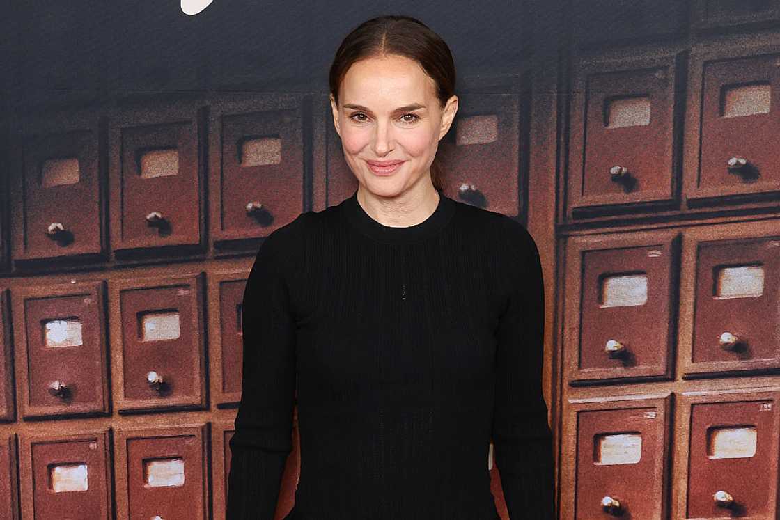 Natalie Portman in Paris, France.