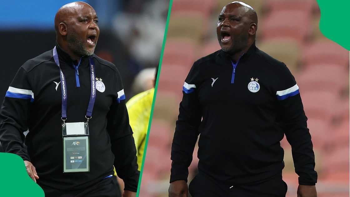 Pitso Mosimane has not been paid by new club Esteghlal Khuzestan FC.