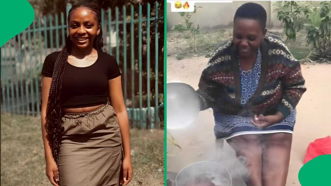 A Durban woman's mother made herself a woodfire stove. A Durban woman's mother made herself a woodfire stove.