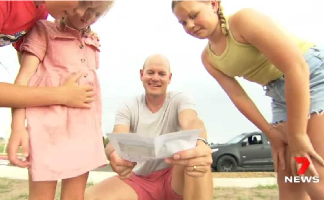 The kids intend to sell the house after ten years and split the profits. The kids intend to sell the house after ten years and split the profits.