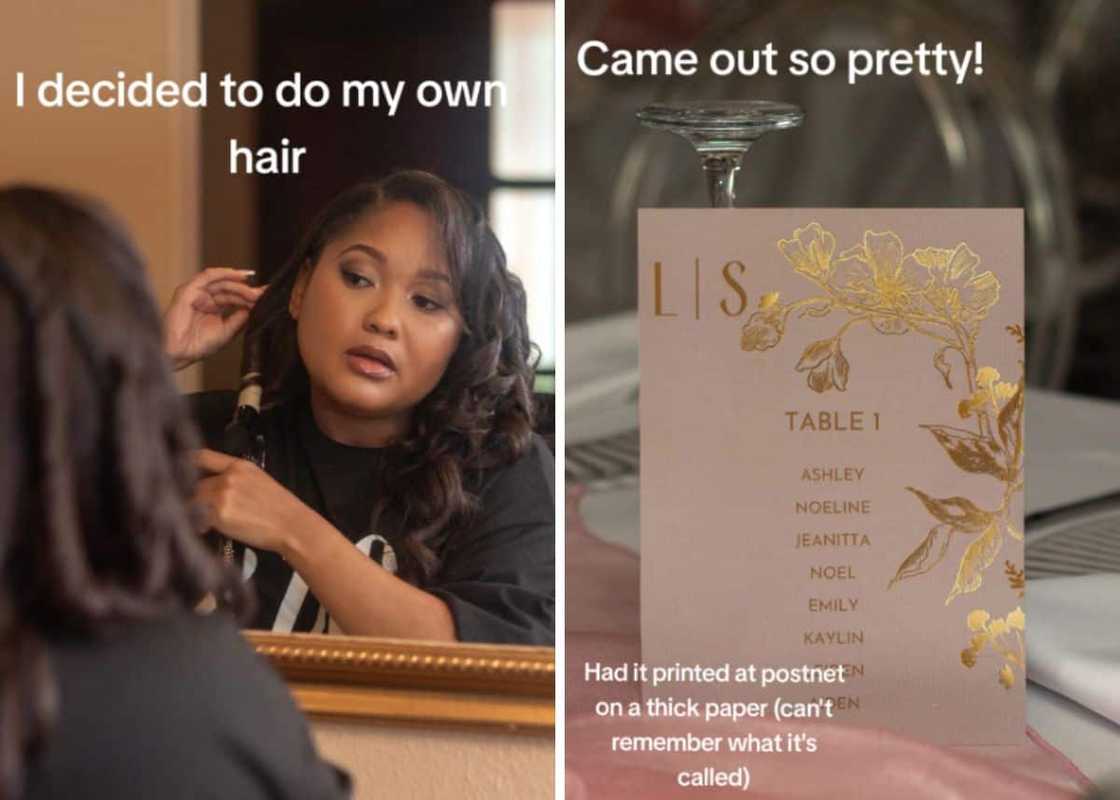 A couple showed off their R38k DIY wedding. A couple showed off their R38k DIY wedding.