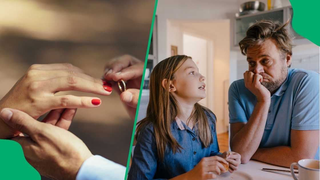 Father goes down on one knee to gift daughter purity ring in viral clip Father goes down on one knee to gift daughter purity ring in viral clip