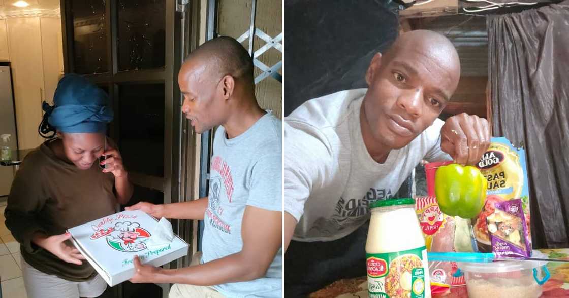 Mkhukhu Pizza, Kasi, Shack, Local man Mkhukhu Pizza, Kasi, Shack, Local man